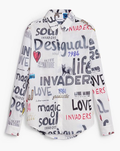 DESIGUAL CAM_SOUL ΠΟΥΚΑΜΙΣΟ ΓΥΝΑΙΚΕΙΟ - DS0AP25WWCW100000000