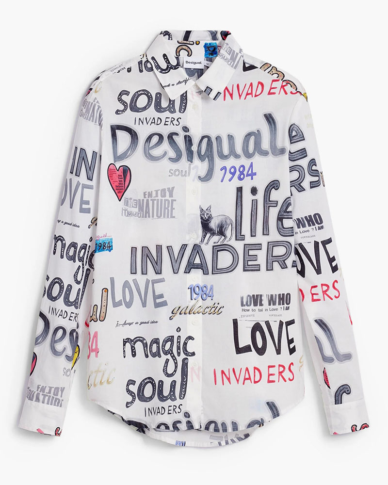 DESIGUAL CAM_SOUL ΠΟΥΚΑΜΙΣΟ ΓΥΝΑΙΚΕΙΟ - DS0AP25WWCW100000000