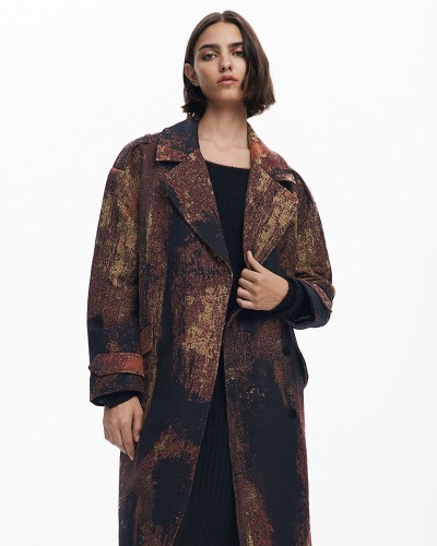 DESIGUAL COAT_BRUSHED_LAC ΠΑΛΤΟ ΓΥΝΑΙΚΕΙΟ - DS0AP25WWEW050000000