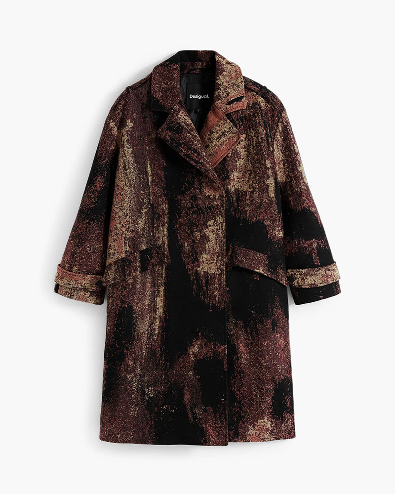DESIGUAL COAT_BRUSHED_LAC ΠΑΛΤΟ ΓΥΝΑΙΚΕΙΟ - DS0AP25WWEW050000000