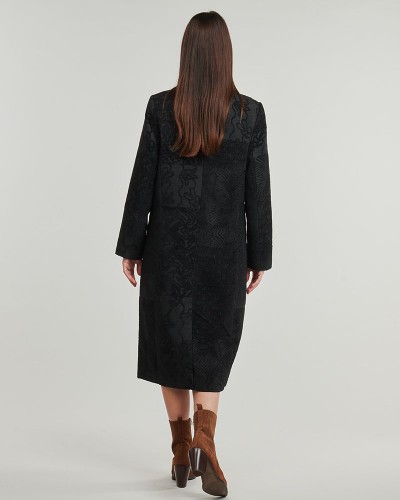 DESIGUAL COAT_PATCH_BLACK ΠΑΛΤΟ ΓΥΝΑΙΚΕΙΟ - DS0AP25WWEW160000000