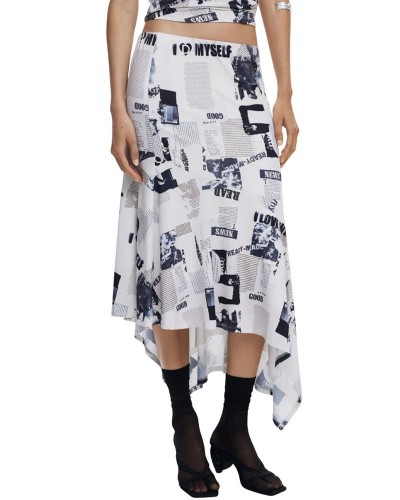 DESIGUAL FAL_BREAKING NEWS ΦΟΥΣΤΑ ΓΥΝΑΙΚΕΙΟ - DS0AP25WWFK070000000