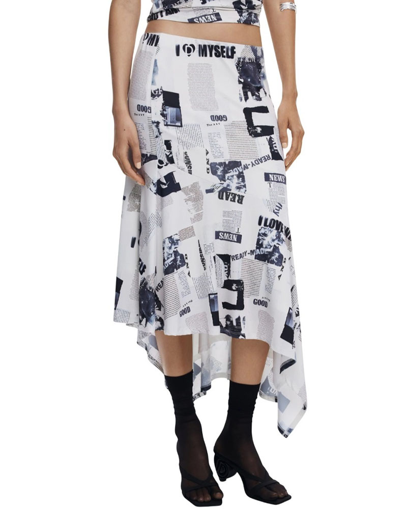 DESIGUAL FAL_BREAKING NEWS ΦΟΥΣΤΑ ΓΥΝΑΙΚΕΙΟ - DS0AP25WWFK070000000