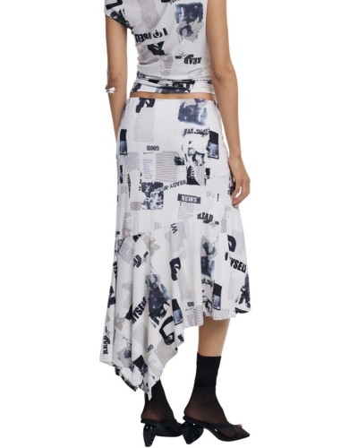 DESIGUAL FAL_BREAKING NEWS ΦΟΥΣΤΑ ΓΥΝΑΙΚΕΙΟ - DS0AP25WWFK070000000