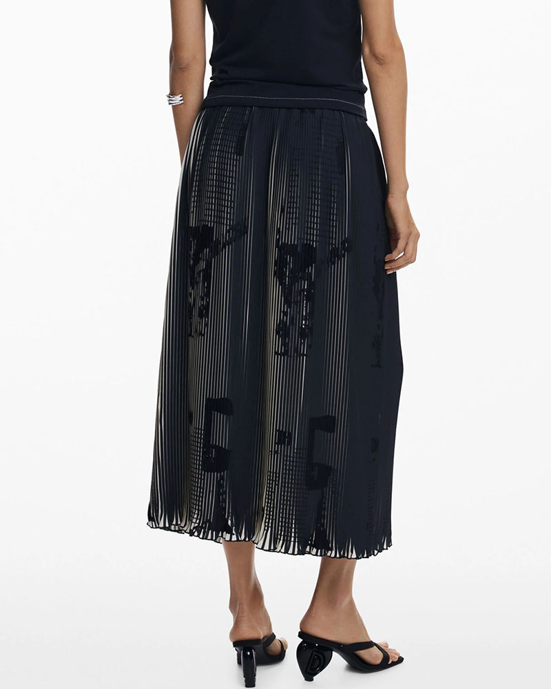 DESIGUAL FAL_NEWSPAPERS ΦΟΥΣΤΑ ΓΥΝΑΙΚΕΙΟ - DS0AP25WWFW090000000