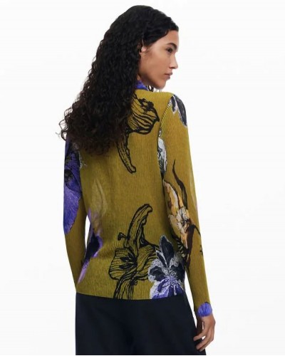 DESIGUAL TS_TULLEFLOWER_L ΜΠΛΟΥΖΑ ΓΥΝΑΙΚΕΙΟ - DS0AP25WWTK350000000