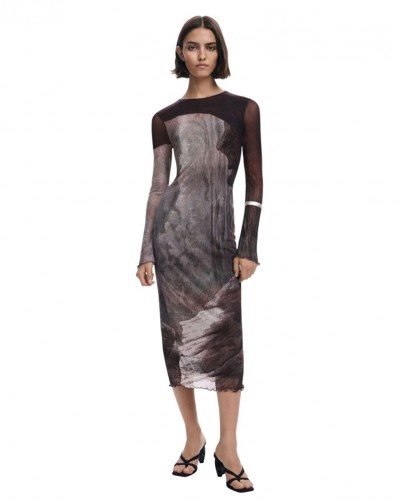 DESIGUAL VEST_ABYSS_LACROIX ΦΟΡΕΜΑ ΓΥΝΑΙΚΕΙΟ - DS0AP25WWVK010000000