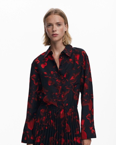 DESIGUAL VEST_CAMISERO_PLISADO ΦΟΡΕΜΑ ΓΥΝΑΙΚΕΙΟ - DS0AP25WWVW160000000