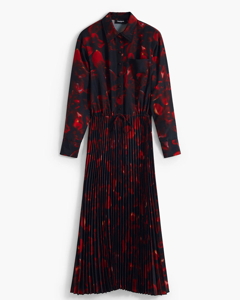 DESIGUAL VEST_CAMISERO_PLISADO ΦΟΡΕΜΑ ΓΥΝΑΙΚΕΙΟ - DS0AP25WWVW160000000