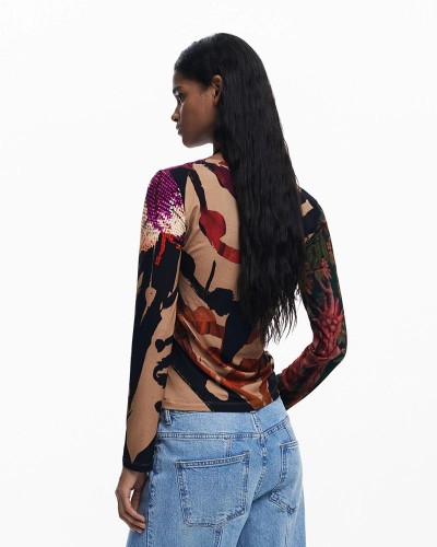 DESIGUAL TS_JAPON_LACROIX ΜΠΛΟΥΖΑ ΓΥΝΑΙΚΕΙΟ - DS0AP25WWTK380000000