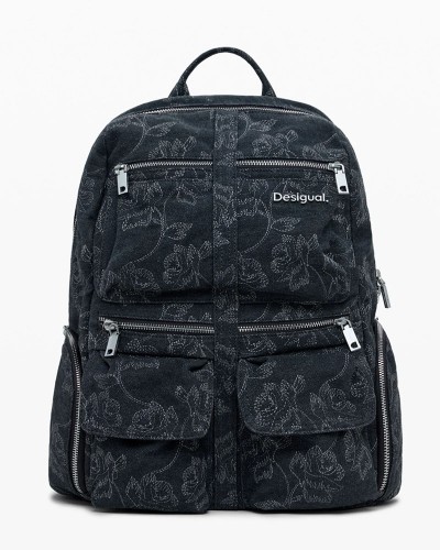 DESIGUAL BACK_WHISKEY EMBROIDERY 0 ΤΣΑΝΤΑ ΓΥΝΑΙΚΕΙΟ - DS0AC25WAKD070000000