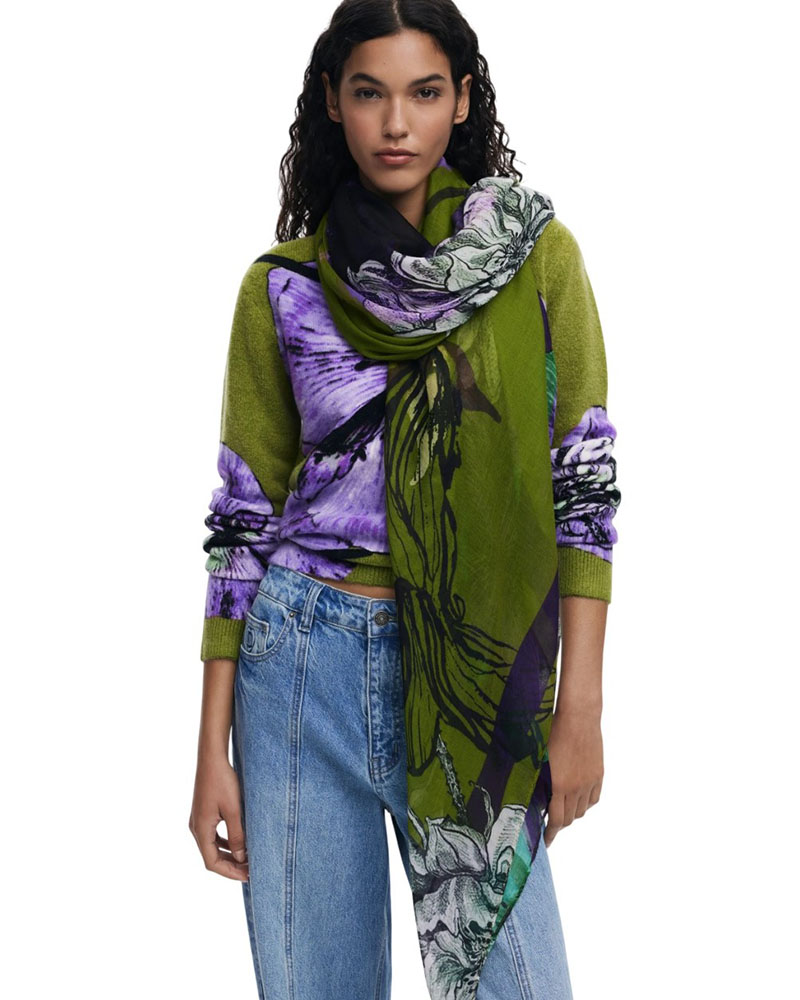 DESIGUAL FOU_FLOWERS_LACROIX ΑΞΕΣΟΥΑΡ ΓΥΝΑΙΚΕΙΟ - DS0AC25WAWA020000000