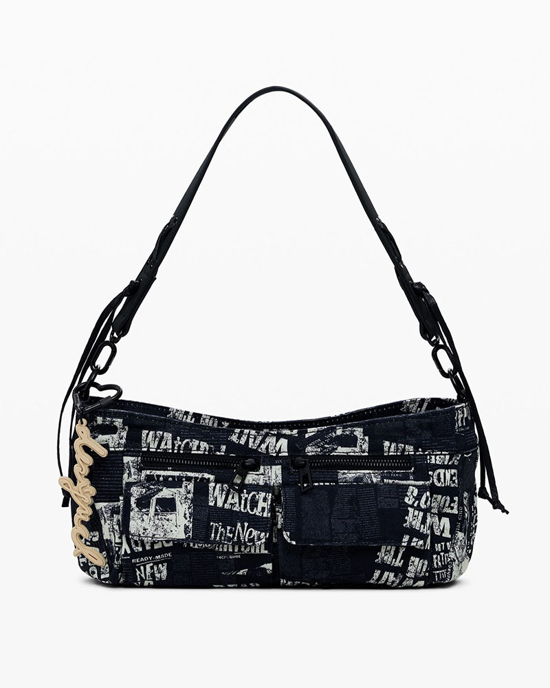 DESIGUAL BAG_NEWSPAPER DONOSTI ΤΣΑΝΤΑ ΓΥΝΑΙΚΕΙΟ - DS0AC25WAXA210000000
