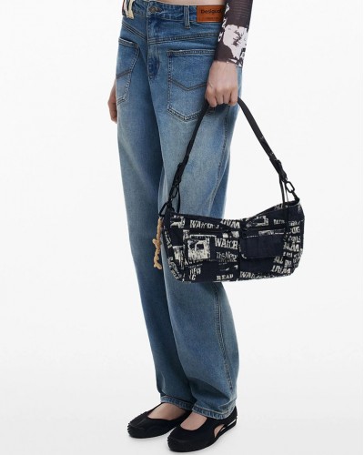 DESIGUAL BAG_NEWSPAPER DONOSTI ΤΣΑΝΤΑ ΓΥΝΑΙΚΕΙΟ - DS0AC25WAXA210000000