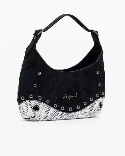 DESIGUAL BAG_SNAKE PATCH HAITI ΤΣΑΝΤΑ ΓΥΝΑΙΚΕΙΟ - DS0AC25WAXP230000000