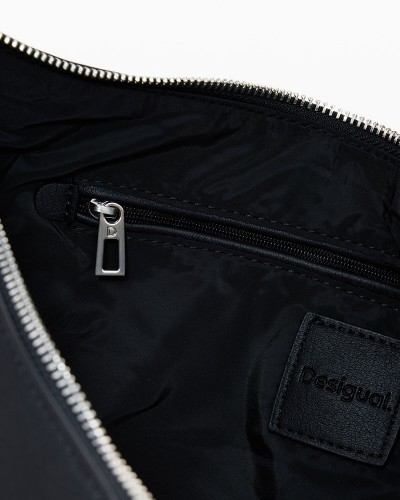 DESIGUAL BAG_HALF LOGO ZANTE BLACK ΤΣΑΝΤΑ ΓΥΝΑΙΚΕΙΟ - DS0AC25WAXP520000000