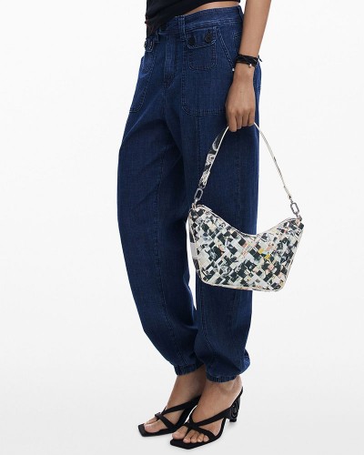 DESIGUAL BAG_FOXTROT_INTRECC ΤΣΑΝΤΑ ΓΥΝΑΙΚΕΙΟ - DS0AC25WAXPB60000000