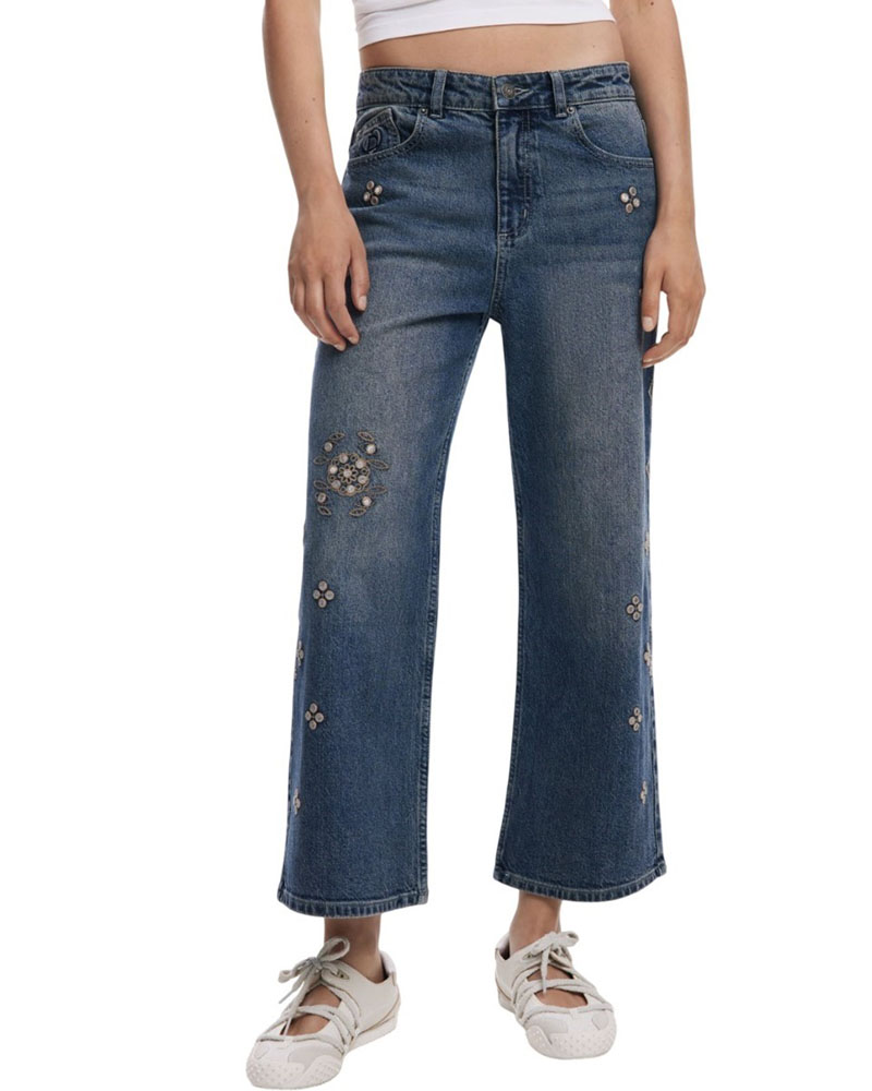 DESIGUAL DENIM_ ΠΑΝΤΕΛΟΝΙ ΓΥΝΑΙΚΕΙΟ - DS0AP25WWDD110000000