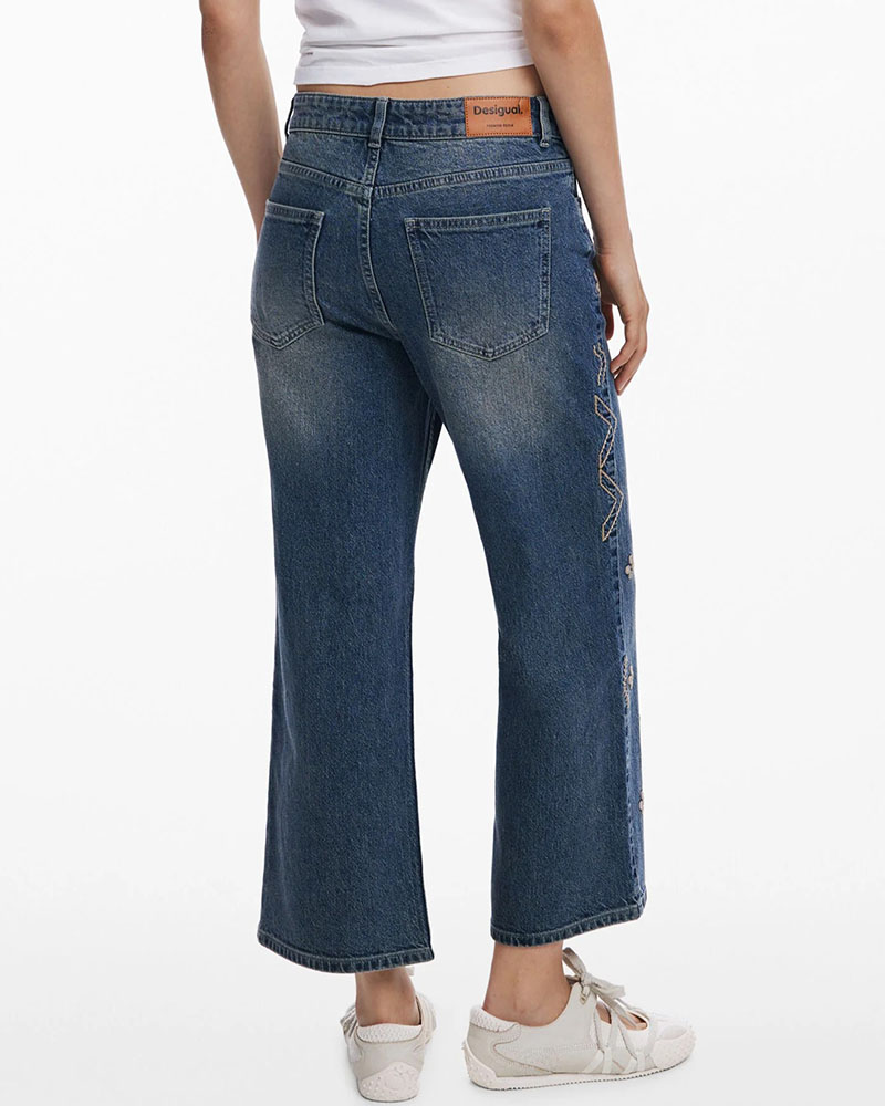 DESIGUAL DENIM_ ΠΑΝΤΕΛΟΝΙ ΓΥΝΑΙΚΕΙΟ - DS0AP25WWDD110000000