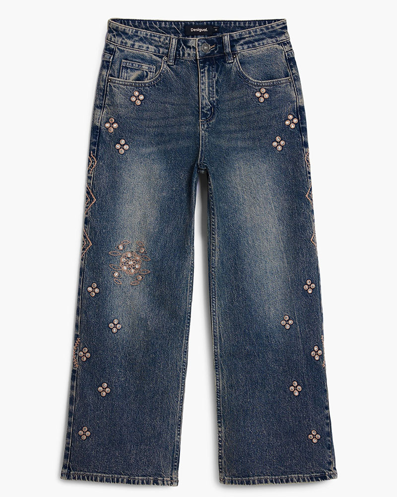 DESIGUAL DENIM_ ΠΑΝΤΕΛΟΝΙ ΓΥΝΑΙΚΕΙΟ - DS0AP25WWDD110000000