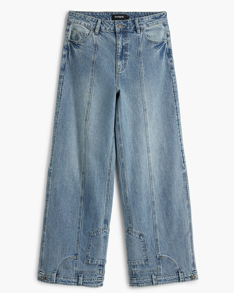 DESIGUAL DENIM_POCKETS ΠΑΝΤΕΛΟΝΙ ΓΥΝΑΙΚΕΙΟ - DS0AP25WWDD130000000