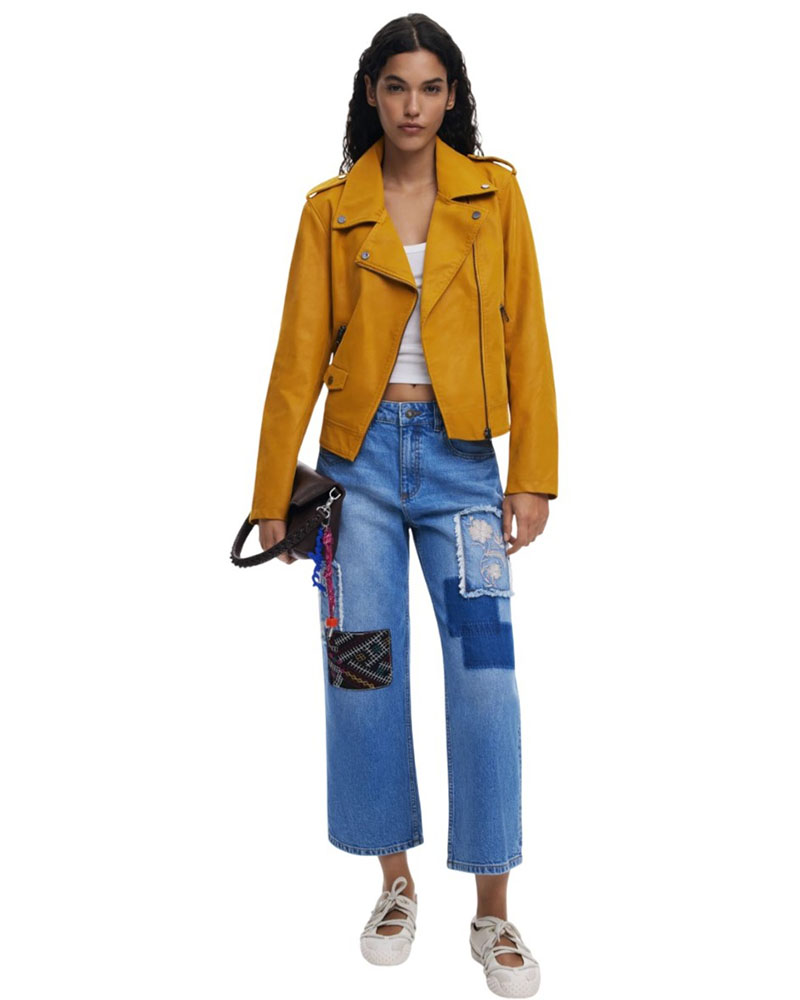 DESIGUAL DENIM_PATCHE ΠΑΝΤΕΛΟΝΙ ΓΥΝΑΙΚΕΙΟ - DS0AP25WWDD200000000