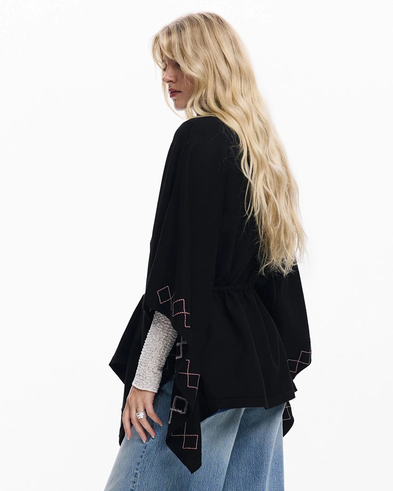 DESIGUAL PONCHO_EMBROIDERY ALDAMA ΑΞΕΣΟΥΑΡ ΓΥΝΑΙΚΕΙΟ - DS0AC25WAIA090000000