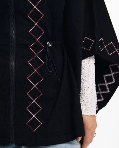 DESIGUAL PONCHO_EMBROIDERY ALDAMA ΑΞΕΣΟΥΑΡ ΓΥΝΑΙΚΕΙΟ - DS0AC25WAIA090000000