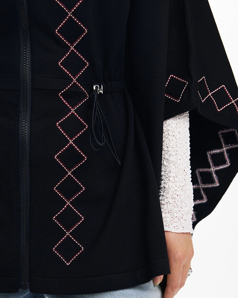 DESIGUAL PONCHO_EMBROIDERY ALDAMA ΑΞΕΣΟΥΑΡ ΓΥΝΑΙΚΕΙΟ - DS0AC25WAIA090000000