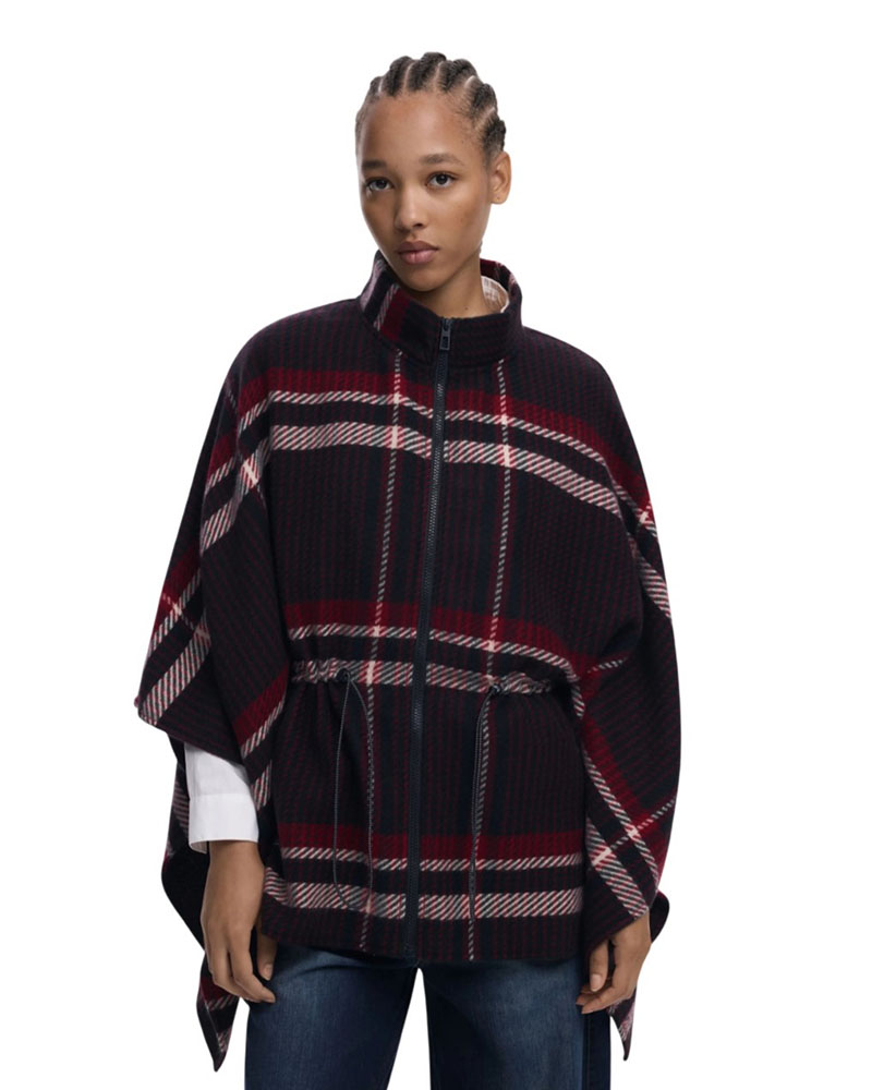 DESIGUAL PONCHO_CHECKS ALDAMA ΑΞΕΣΟΥΑΡ ΓΥΝΑΙΚΕΙΟ - DS0AC25WAIA110000000