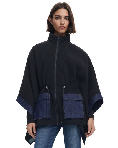 DESIGUAL PONCHO_DENIM ALDAMA ΑΞΕΣΟΥΑΡ ΓΥΝΑΙΚΕΙΟ - DS0AC25WAIA150000000