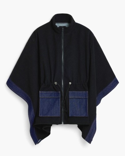 DESIGUAL PONCHO_DENIM ALDAMA ΑΞΕΣΟΥΑΡ ΓΥΝΑΙΚΕΙΟ - DS0AC25WAIA150000000