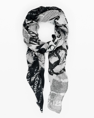 DESIGUAL FOU_NEWSPAPER ΑΞΕΣΟΥΑΡ ΓΥΝΑΙΚΕΙΟ - DS0AC25WAWA120000000