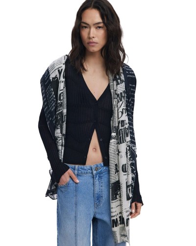 DESIGUAL FOU_NEWSPAPER ΑΞΕΣΟΥΑΡ ΓΥΝΑΙΚΕΙΟ - DS0AC25WAWA120000000