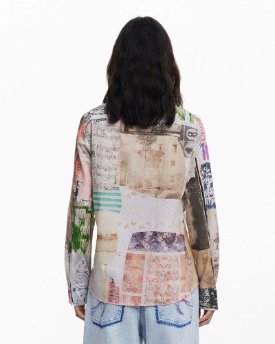 DESIGUAL CAM_PHOTOPOSTA ΠΟΥΚΑΜΙΣΟ ΓΥΝΑΙΚΕΙΟ - DS0AP25WWCW180000000