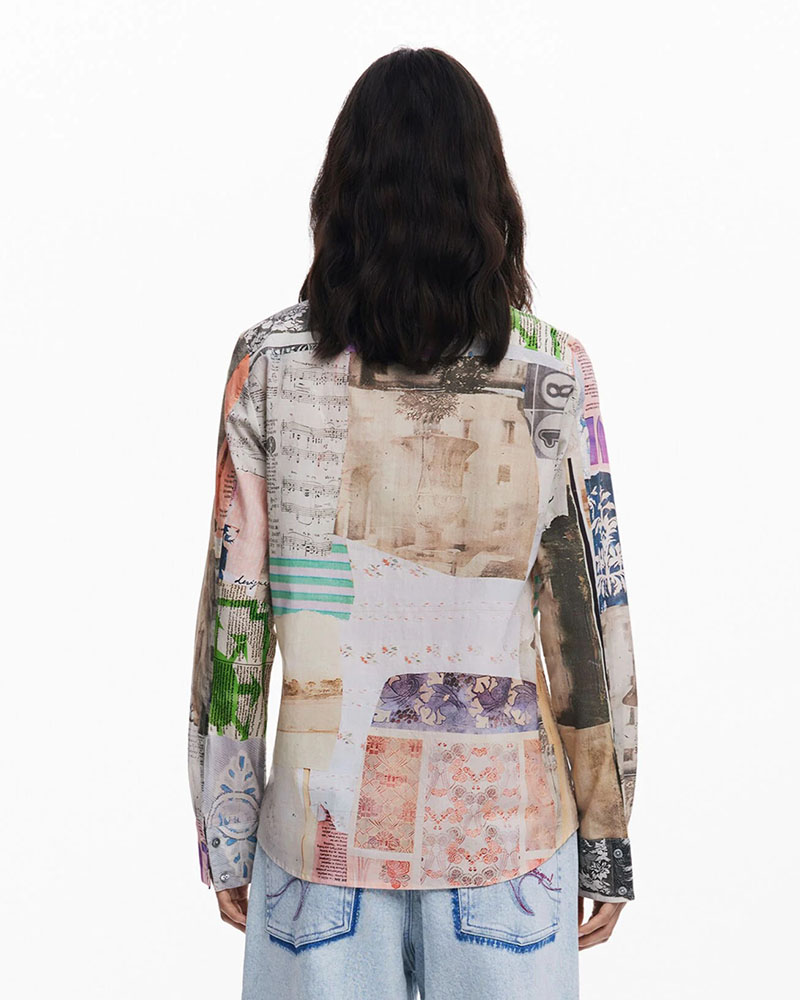 DESIGUAL CAM_PHOTOPOSTA ΠΟΥΚΑΜΙΣΟ ΓΥΝΑΙΚΕΙΟ - DS0AP25WWCW180000000