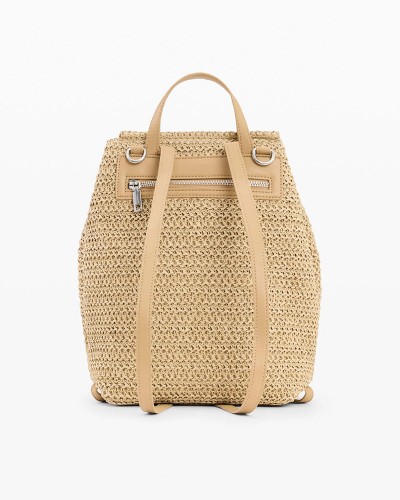 DESIGUAL BACK_HALF LOGO RAFFIA L ΤΣΑΝΤΑ ΓΥΝΑΙΚΕΙΟ - DS0AC26SAKO010000000