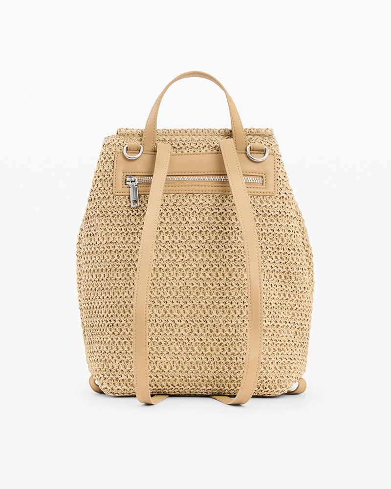 DESIGUAL BACK_HALF LOGO RAFFIA L ΤΣΑΝΤΑ ΓΥΝΑΙΚΕΙΟ - DS0AC26SAKO010000000