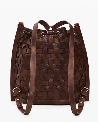 DESIGUAL BACK_ARGON CAMEL H ΤΣΑΝΤΑ ΓΥΝΑΙΚΕΙΟ - DS0AC26SAKP140000000