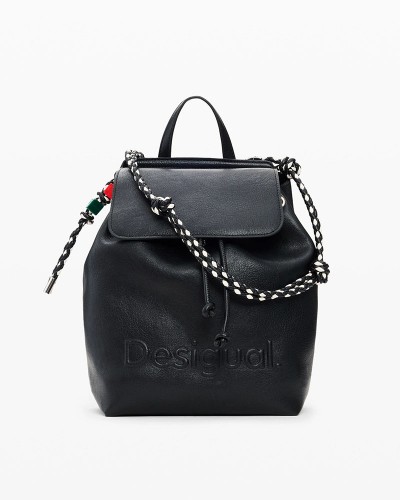 DESIGUAL BACK_HALF LOGO LUENA BLAC ΤΣΑΝΤΑ ΓΥΝΑΙΚΕΙΟ - DS0AC26SAKP190000000