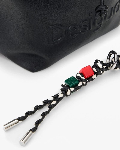 DESIGUAL BACK_HALF LOGO LUENA BLAC ΤΣΑΝΤΑ ΓΥΝΑΙΚΕΙΟ - DS0AC26SAKP190000000