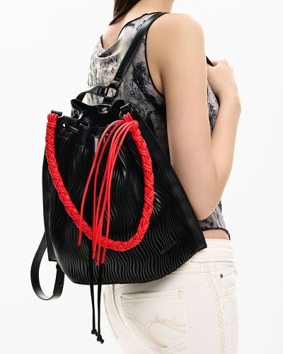 DESIGUAL BACK_LITIO BLACK HARLAN ΤΣΑΝΤΑ ΓΥΝΑΙΚΕΙΟ - DS0AC26SAKP340000000
