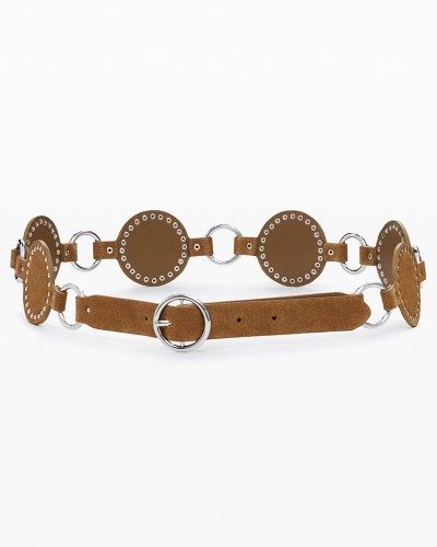 DESIGUAL BELT_NOVA CAMEL ΖΩΝΗ ΓΥΝΑΙΚΕΙΟ - DS0AC26SARL020000000