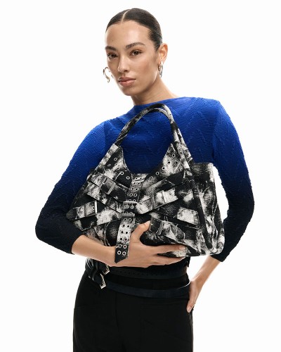 DESIGUAL BAG_URANIO HERITOWN ΤΣΑΝΤΑ ΓΥΝΑΙΚΕΙΟ - DS0AC26SAXA540000000