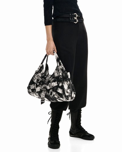DESIGUAL BAG_URANIO HERITOWN ΤΣΑΝΤΑ ΓΥΝΑΙΚΕΙΟ - DS0AC26SAXA540000000