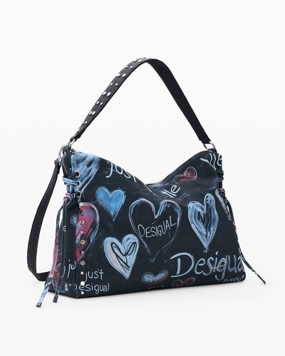 DESIGUAL BAG_STACATTO LEIRIA ΤΣΑΝΤΑ ΓΥΝΑΙΚΕΙΟ - DS0AC26SAXA560000000