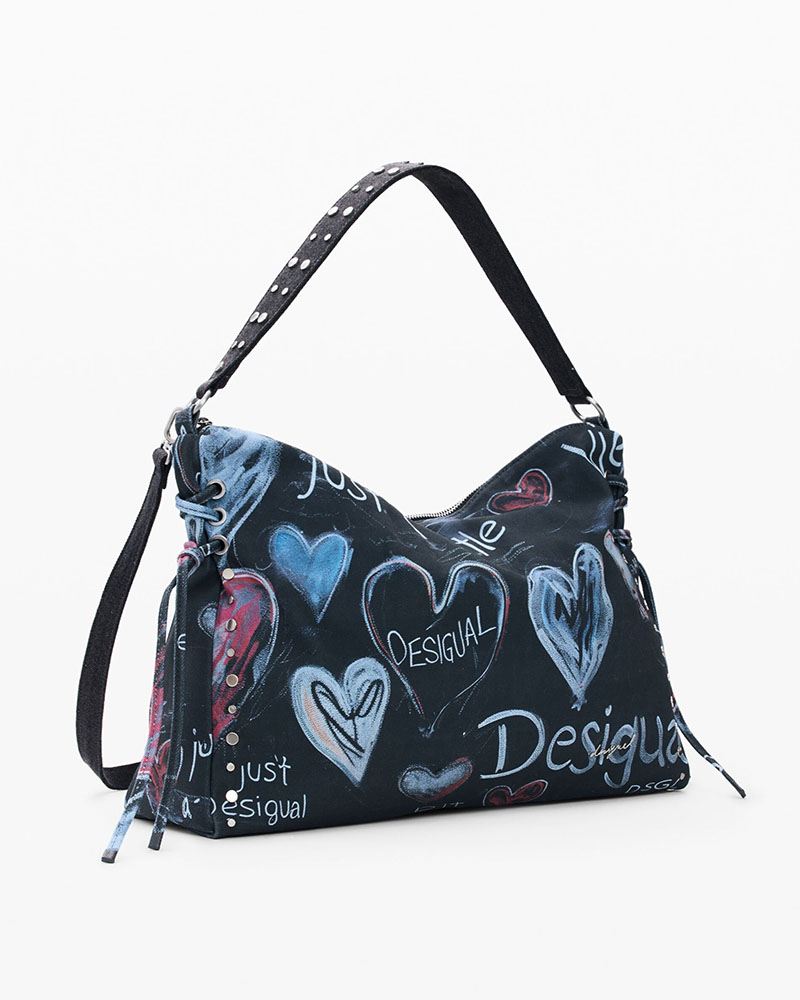 DESIGUAL BAG_STACATTO LEIRIA ΤΣΑΝΤΑ ΓΥΝΑΙΚΕΙΟ - DS0AC26SAXA560000000