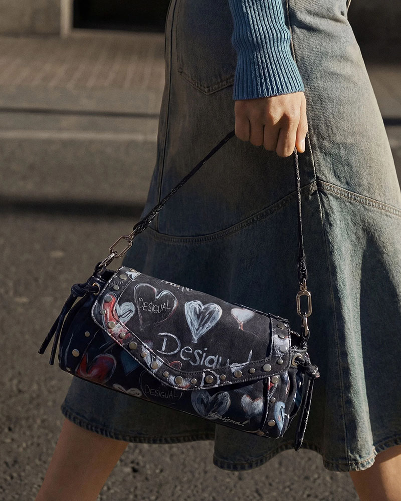 DESIGUAL BAG_STACATTO ΤΣΑΝΤΑ ΓΥΝΑΙΚΕΙΟ - DS0AC26SAXA570000000