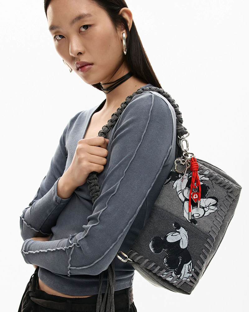 DESIGUAL BAG_MICKEY KIS ΤΣΑΝΤΑ ΓΥΝΑΙΚΕΙΟ - DS0AC26SAXD180000000