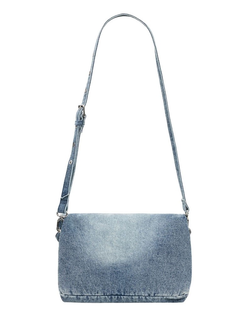 DESIGUAL BAG_HALF LOGO DENIM V ΤΣΑΝΤΑ ΓΥΝΑΙΚΕΙΟ - DS0AC26SAXD280000000